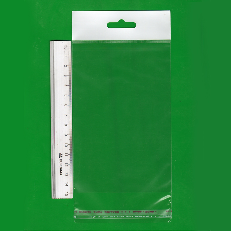 Пакет з європідвісом 15х10см+кл